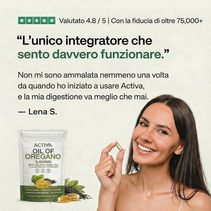 Capsule Molli di Olio di Origano