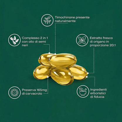 Capsule Molli di Olio di Origano